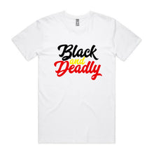 Load image into Gallery viewer, Black And Deadly T-shirt
